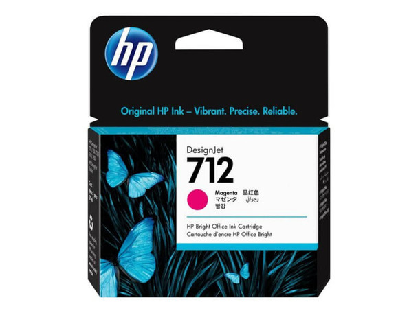 HP 712 Magenta Ink Cartridge (Original)