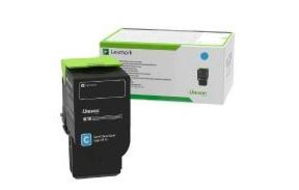 Lexmark 78C6UCE Cyan Toner Cartridge (Original)