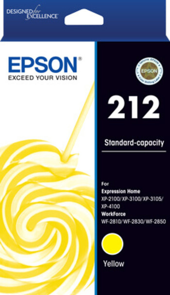 Epson 212 Yellow Ink Cartridge (Original)