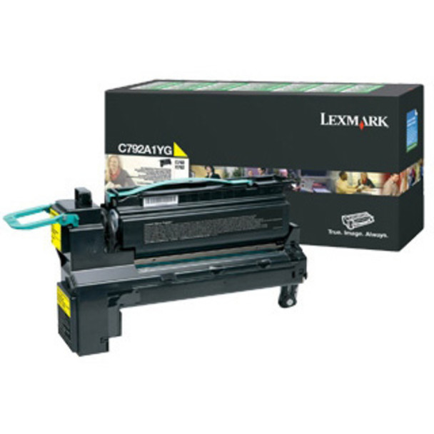 Lexmark C792 Yellow Toner Cartridge (Original)