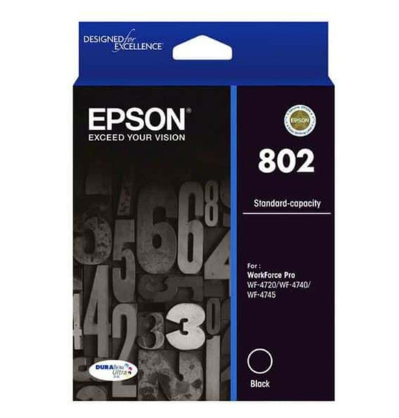 Epson 802 Black Ink Cartridge (Original)