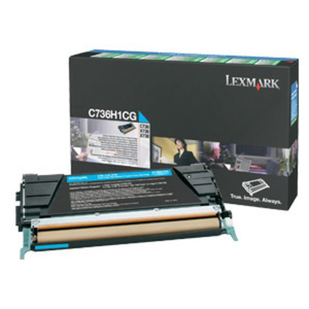 Lexmark C736 Cyan Toner Cartridge (Original)