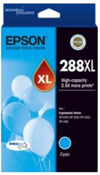 Epson 288XL Cyan Ink Cartridge (Original)