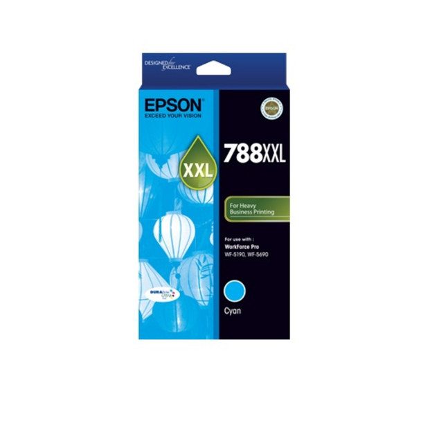 Epson 788XXL Cyan Ink Cartridge (Original)