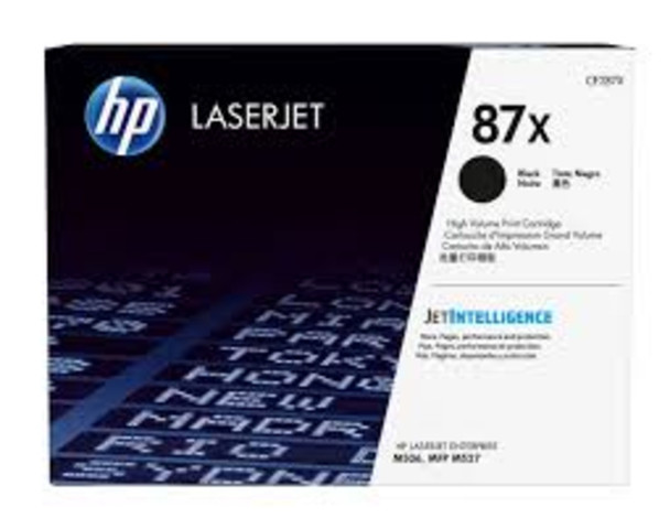 Genuine HP 87X Black Toner Cartridge