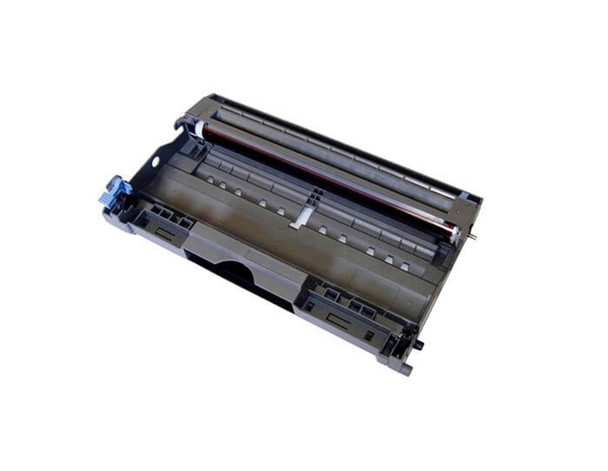 Brother DR2125 Drum Unit, White Box brand, black rectangular printer component with blue and grey parts.