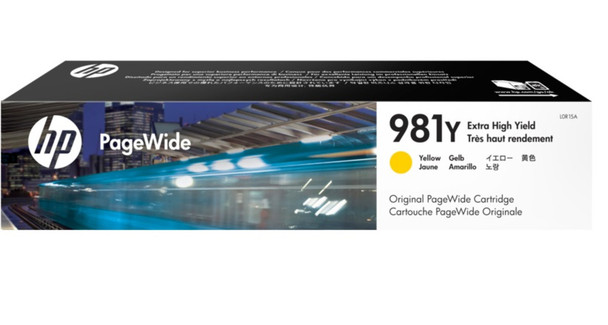 HP 981Y Yellow Pagewide Ink Cartridge (Original)