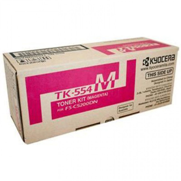 Kyocera TK-554M Magenta Toner Cartridge