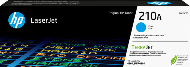 Genuine HP 210A Cyan Toner Cartridge
