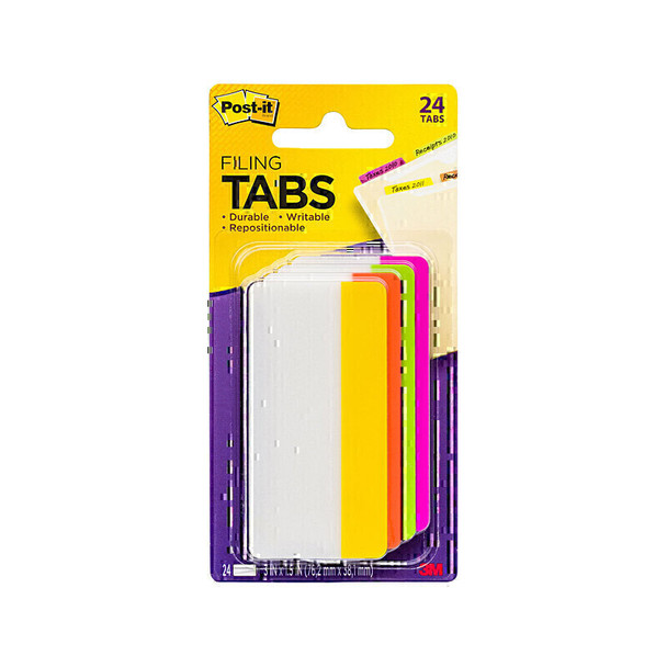 Post-It Tab 686-PLOY 75x38 Pack of 24 Box of 6