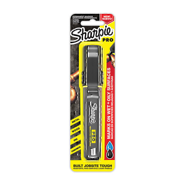 Sharpie Pro Chisel Black Bx4