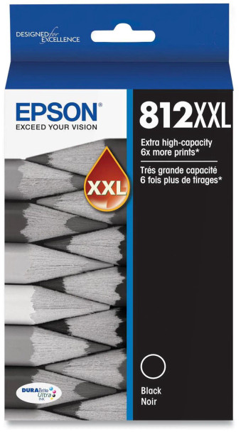 Epson 812XXL Black Ink Cartridge Epson 812XXL Black Ink Cartridge