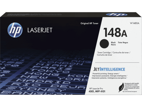 HP 148A Black Toner Cartridge W1480A