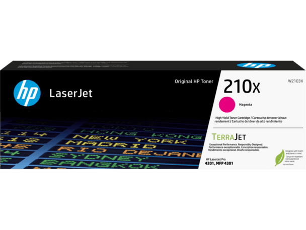 HP 210X Magenta Toner Cartridge W2103X