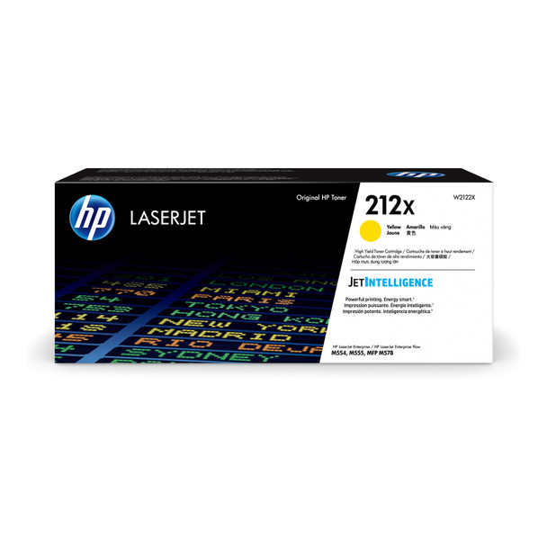 HP #212X YellowToner W2122X