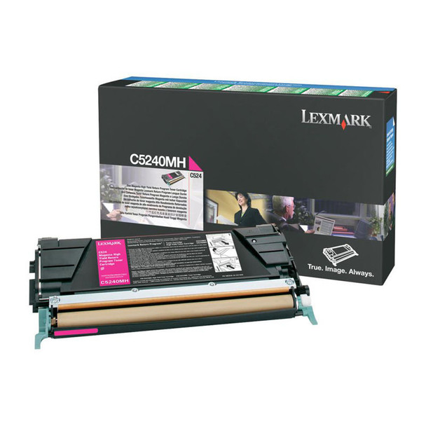 Lexmark C5240MH Magenta Pre High Yield Cartridge