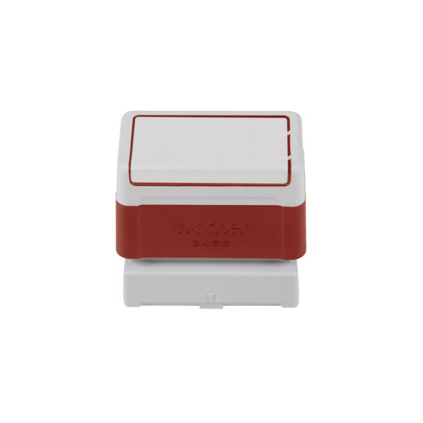 Custom Brother 34x58mm Red Stamp for Office Use | High-Quality Ink Pad