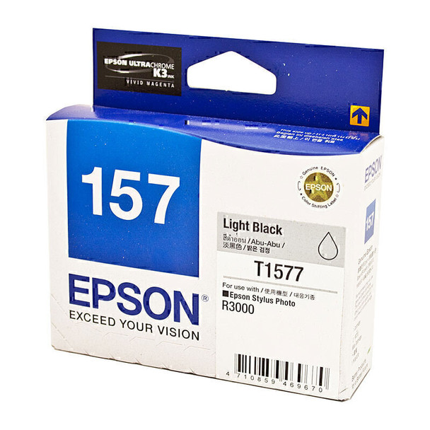 Epson 1577 Light Black Ink Cartridge - High-Quality Printing Solution