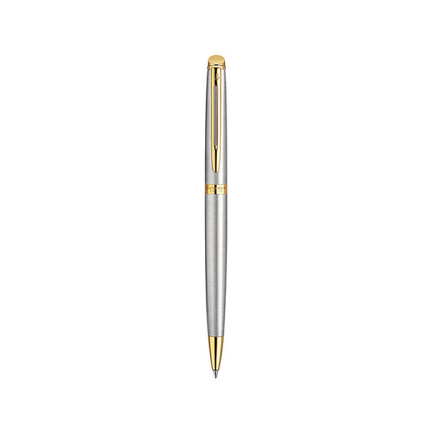 Waterman Hemisphere Super Sticky Gold Trim Ball Point Pen - Premium Writing Instrument