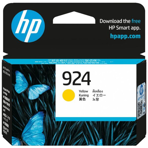 HP 924 Yellow Ink Cartridge - High-Quality Printing Solution