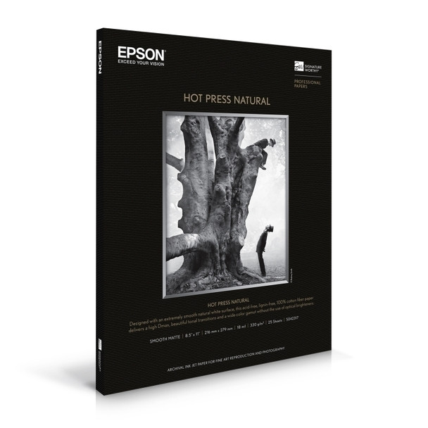 Epson S042318 Hot Press A4 - Premium Quality Art Paper for Artists and Photographers