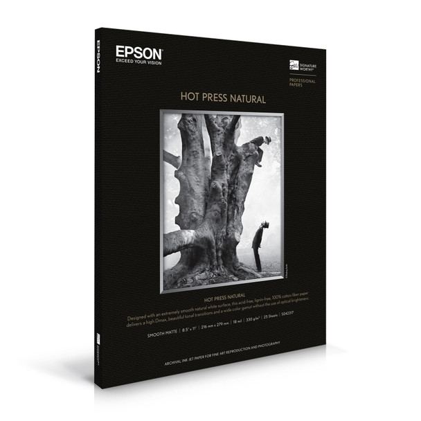 Epson S042320 Hot Press A3+ Fine Art Paper - Premium Quality for Professional Prints
