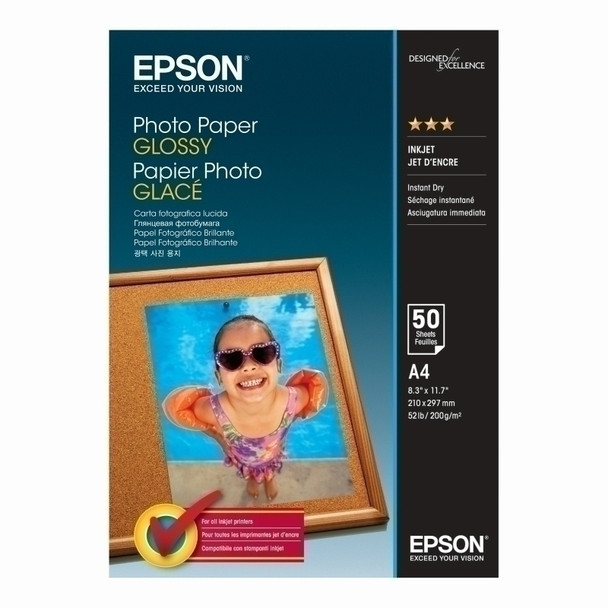 Epson S042539 Photo Glossy Paper - High-Quality Print Media
