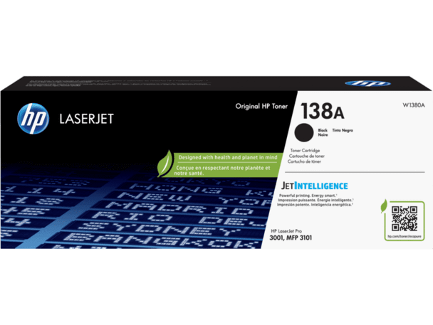 Genuine HP 138A Black Laserjet Toner Cartridge