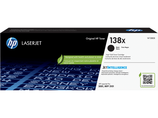 HP 138X Black Laserjet Toner Cartridge