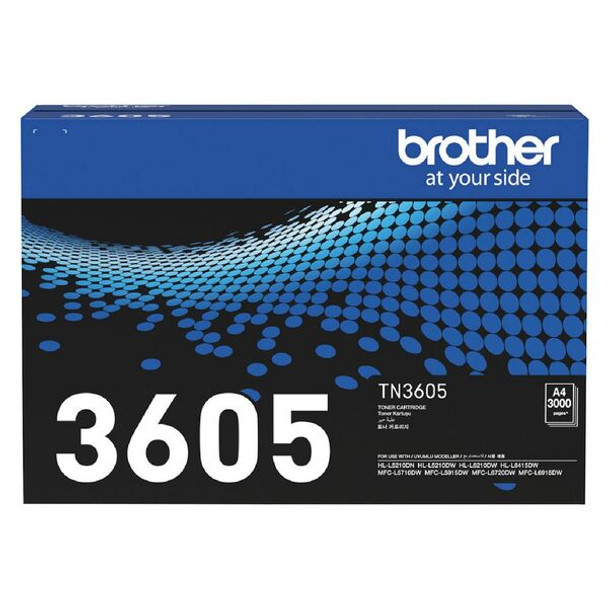 Brother TN3605 Toner Cartridge - 3,000 pages