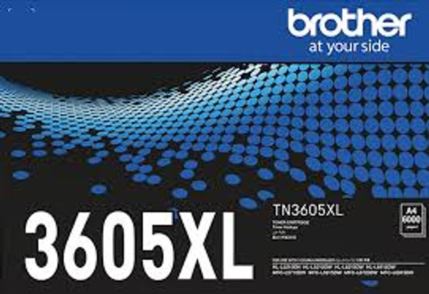 Brother TN-3605XL Toner Cartridge - 6,000 pages Brother TN-3605XL Toner Cartridge - 6,000 pages