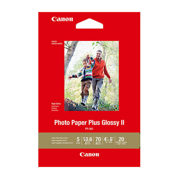 Canon 4x6 Glossy Photo Paper - 50 Sheets