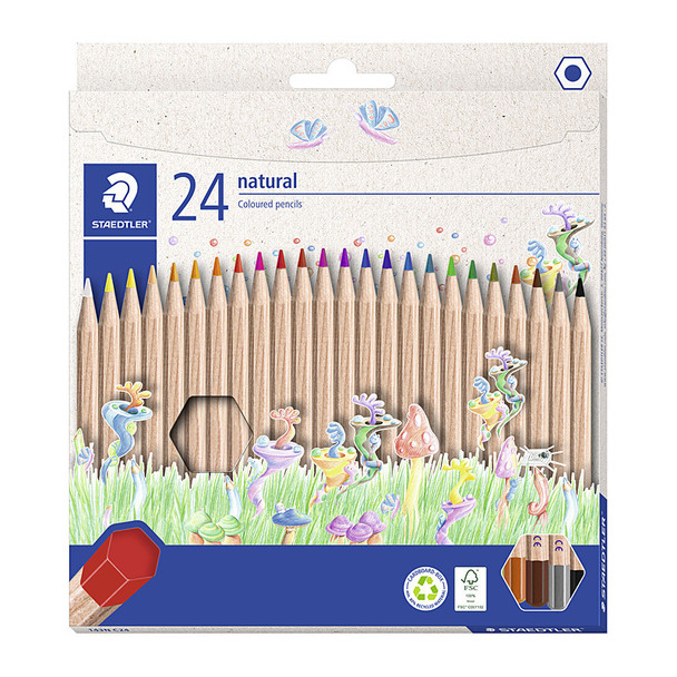 Staedtler Eco-Friendly Coloured Pencils Set 24