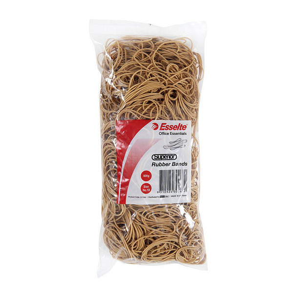 Esselte Superior Rubber Bands Size 18 500g