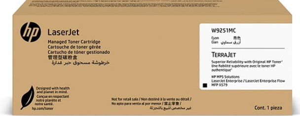 HP Genuine W9251MC Cyan Toner Cartridge HP Genuine W9251MC Cyan Toner Cartridge