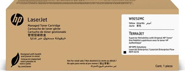 HP Genuine W9252MC Yellow Toner Cartridge HP Genuine W9252MC Yellow Toner Cartridge