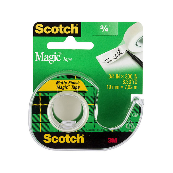 Scotch Magic Tape 105 19mm x 7.62m (Pack of 12)
