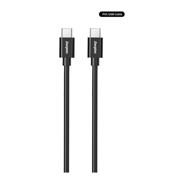 Energizer 2m TPE USB-C to USB-C Fast Charging Cable