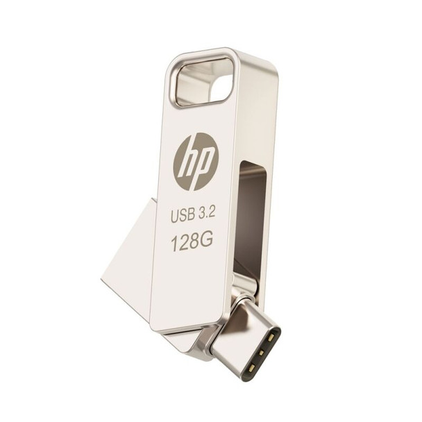 HP x206C 128GB Dual Connector USB 3.2 OTG Flash Drive (Type-A & Type-C)