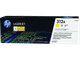 HP 312A Yellow Toner Cartridge, original LaserJet printer cartridge, yellow color, by HP.