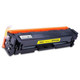 Compatible HP 204A Yellow Toner Cartridge, black and orange, with yellow label and barcode sticker.