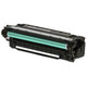 White Box HP 507X Black Toner Cartridge for LaserJet Pro 500 Color MFP M570dw/FP M575c, compatible replacement, sleek black design with green roller.