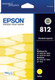 Epson 812 DURABRite Yellow Ink Cartridge (Original)