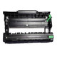 Compatible Toner Cartridges, black printer cartridge with green parts, Compatible Printer Cartridges, printer parts inside.