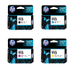 HP 915 Black & Colour Ink Bundle Pack - Includes 5 Black and 5 Cyan, Magenta & Yellow - Buy Online
