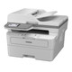 Brother MFC-L2920DW Laser Multifunction Printer, white and gray, with open top and control panel visible.