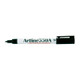 Artline 550A Whiteboard Marker 1.2mm Bullet Black (Box of 12)