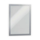 Durable Duraframe Self-Adhesive Sign Holder A4 Silver (Pack of 2)