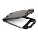 Marbig Professional Black Clipboard, Genuine Office Supply, black plastic and leather clipboard with metal clip.