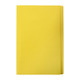 Marbig Manilla Foolscap folder, yellow, pack of 20, genuine product, folded edge visible, plain front.